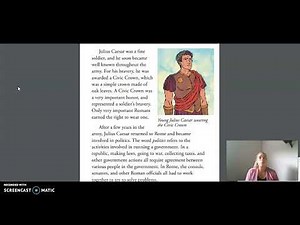 3rd Grade CKLA ELA - Unit 4 Lesson 8 The Ancient Roman Civilization : "Julius Caesar: Great Fighter