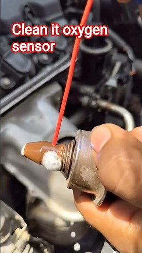 how to open and clean it oxygen sensor