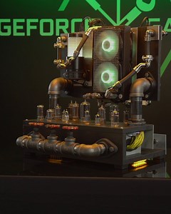 1.7K views · 43 reactions | Découvrez "Hydropower", la dernière réalisation #GeForceGarage, gagnante du grand concours de Modding @PDXLAN ! ⚡  : Dante Mutti de retro PC mods | NVIDIA GeForce France | Facebook