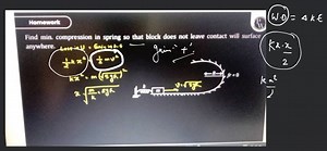 Homewertx Find min. compression in spring so that block does no... | Filo
