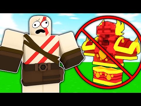 No Armor Challenge In ROBLOX Bedwars...