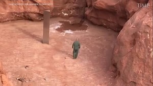 91K views · 462 reactions | Unexplained metal monolith discovered in southeastern Utah wilderness. https://ti.me/3pWWNmd | TIME | Facebook