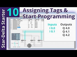 Star-Delta Starter PLC Program and Wiring _ Part 10