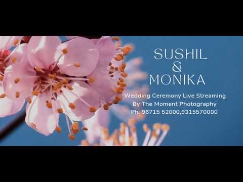 Sushil 💞 Monika Wedding Ceremony Live Streaming By The Moment Photography Ph.96715 52000,9315570000