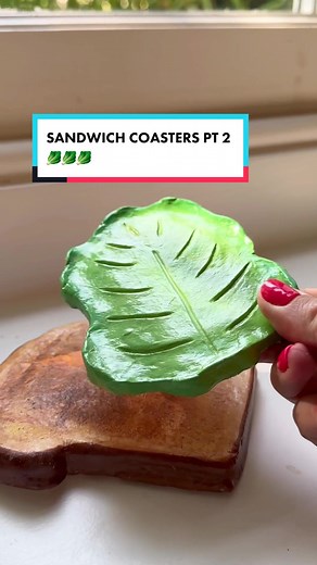 How to Make DIY Sandwich Coasters with Air Dry Clay