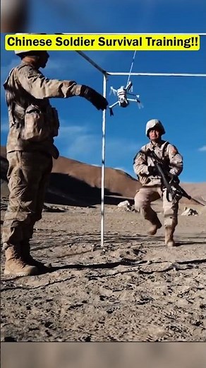 Chinese Soldiers Intense Training to Survive Deadly Drone Attacks
