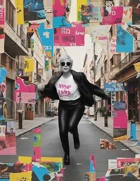 Yalla Balagan Hebrew Tee, Rock Attitude with Israeli Slang