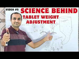 Science Behind Tablet Weight Adjustment | Tablet Compression
