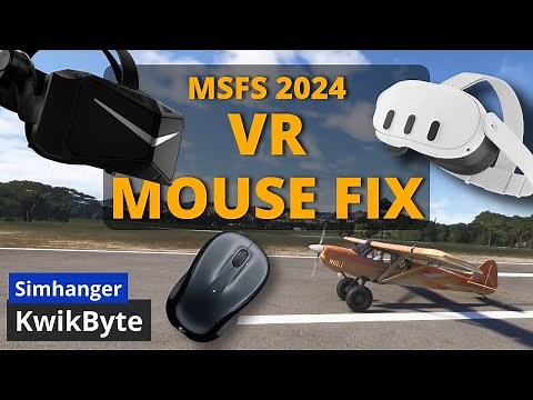VR Mouse Fix for MSFS 2024 SU4 Beta Users | Display Port & Wireless Headsets