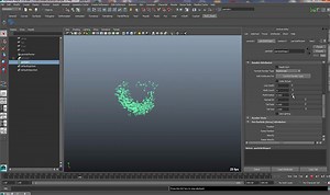 Particle Flocker is a New Realtime Flocking System for Maya