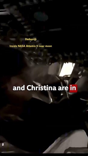 Inside NASA Artemis II in space near moon
