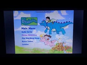 Dragon Tales Adventures In Dragon Land! DVD Main Menu & Choose Your Adventure! (2000)