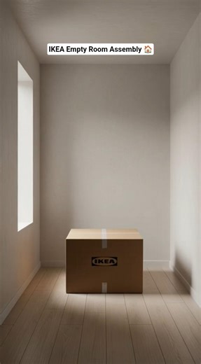 IKEA Furniture Assembly in an Empty Room – Full Setup