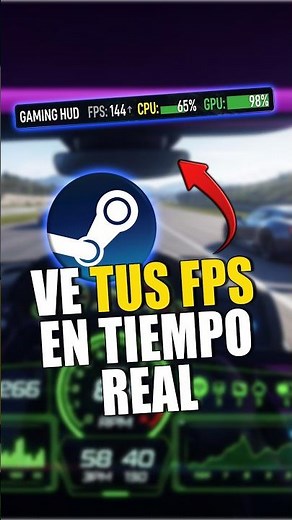 🎮Turn this on in Steam to see your PC performance in real time🔥