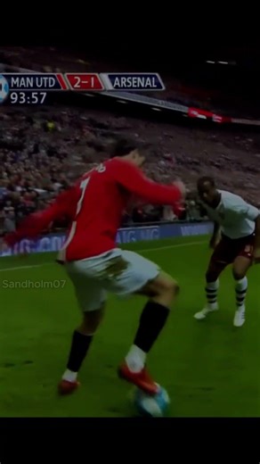 Ronaldo time waste | Manchester United vs Arsenal 2008