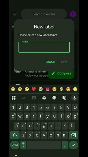 Create Gmail Labels on Phone! #howto #gmail #update