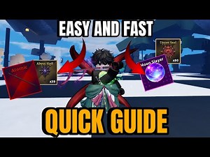 HOW TO GET MOON SLAYER & ATOMIC SWORD FAST | Sailor piece