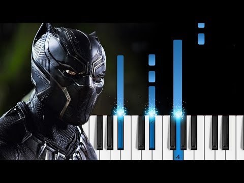 Kendrick Lamar - Black Panther - Piano Tutorial
