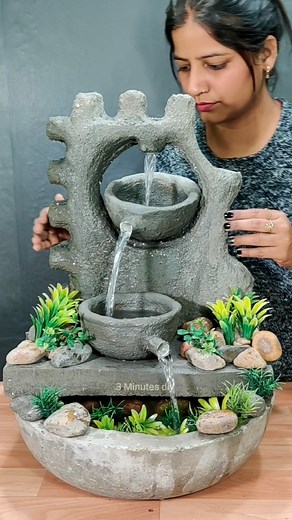 380K views · 3.8K reactions | "You Won't Believe This Stunning Water Fountain!" | 3 minutes diy | Facebook