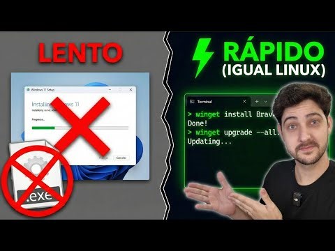 Are you still downloading .exe files? Discover Winget and download multiple programs in seconds!