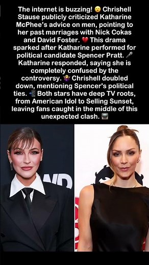 The Reality Behind Chrishell Stause and Katharine McPhee’s Recent Online Disagreement #shorts