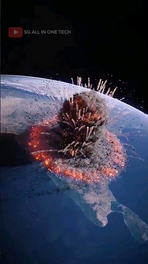 What if a needle hits Earth at light speed?