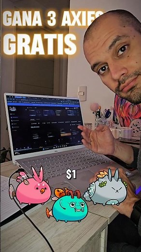 Aprende Cómo Conseguir 3 Axies Gratis en Axie Infinity! 🎮 [Tutorial Paso a Paso] Adopta tu Axie ✅️