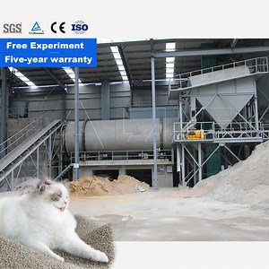 [Hot Item] Lane Bentonite Bentonite Cat Litter Production Machines Cat Sand Maker Silica Cat Litter Production Line