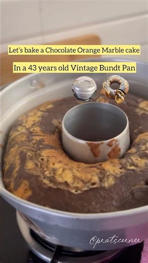 Cake using Bundt Pan #bundtcake #cakevideos #bundtpan