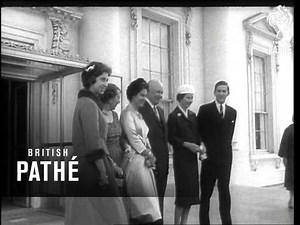 Queen Of Greece Visits Us AKA Queen Frederika In USA (1958)