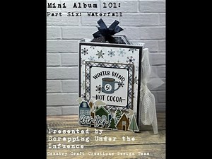 Mini Album 101: Part 6 - How to Create a Waterfall