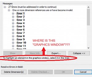 Dimensions on linked DWG file gets lost after updating the dwg file