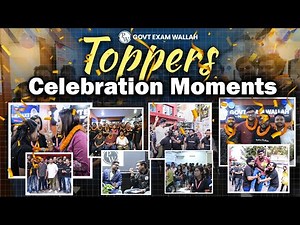Toppers Celebration Moments | PW Govt Exam Wallah