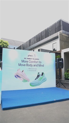 Ombé Kofie on Instagram: "ASICS x Ombé marked the launch of the new Gel-Nimbus 28 with a simple idea. Movement meets coffee. Nimbus on foot. Nimbus in a cup. Same name. Same cloud-like feel. Thanks to everyone who stopped by, moved with us, and shared a coffee. You made the launch feel easy, relaxed, and right. @asicsid @asicsrunningclub_id #OmbéKofié #PeopleOfOmbé #SoundMindSoundBody"