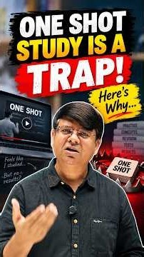 Stop Watching ONE SHOT Lectures!