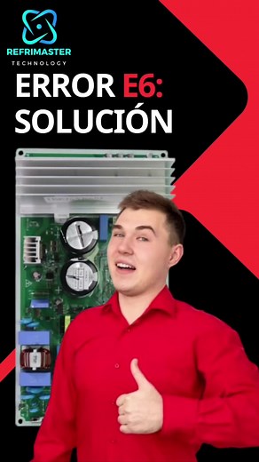 Solución al error E6 en aire acondicionado: identificación y reparación