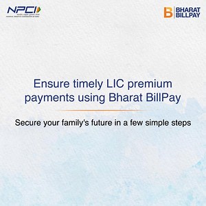 LIC is now live on Bharat BillPay enabled channels, making insurance premium payments easier than ever! Take a look at the simple steps by which you can conveniently pay your premiums using a payment app of your choice. #LIC #NBBL #bbps | Bharat Connect | Facebook
