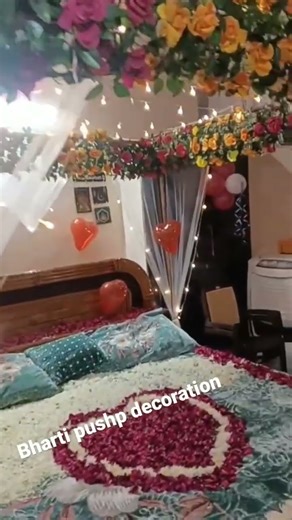 Room decoration for newly married couples