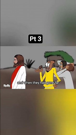 😂 What if the story of Jesus and Judas had a hilarious animated twist?#funnyanimation #bible #fypシ