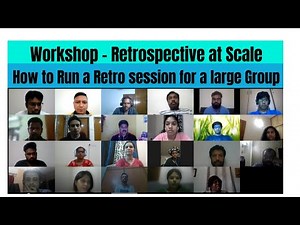 Agile retrospectives at Scale I How Sprint Retrospective Works I sprint retrospective explained