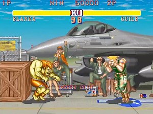 Street Fighter II (1991) by Capcom didn’t just popularise fighting games, it defined them, introducing distinct characters, special move inputs, and competitive matchups. Its success was so massive it sparked countless revisions and clones, effectively creating the golden age of arcade fighters.