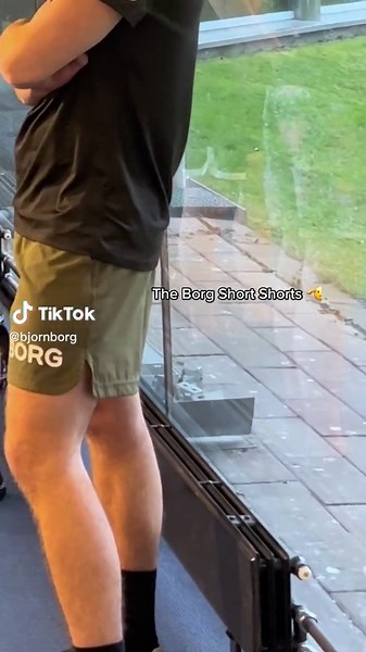 Developed for the heavy workouts, the Borg Short Shorts 💪 #bjornborg #TrainToLive #gymtok #gymmotivation