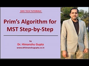 DSA Simplified: Prim's Algorithm + MST + Applications (Graph Must-Watch!)
