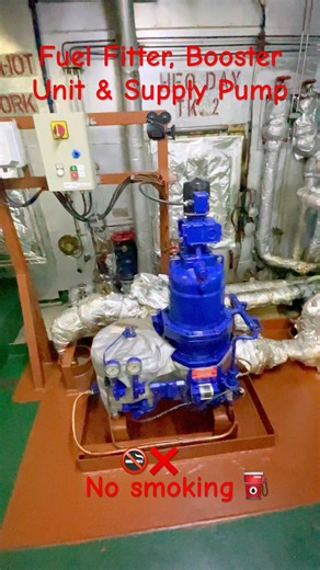 🚢 Main Engine & Aux Engine Fuel System ⚙️ |