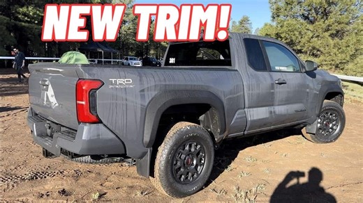 First Interior Tour of 2024 Tacoma TRD PreRunner (with Video)