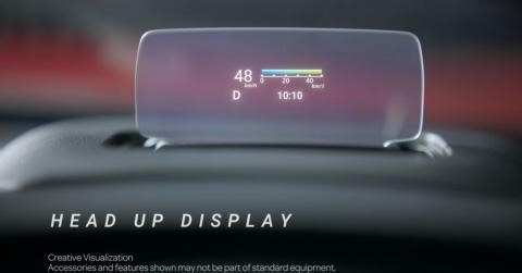 2022 Maruti Brezza's head-up display revealed in new teaser | Team-BHP