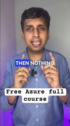 Learn Azure full course live for free #datascience #azure #cloudcomputing #dataanalytics
