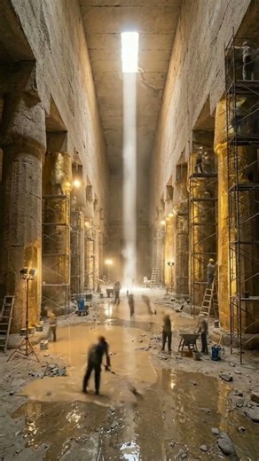 Inside a GIANT Pyramid: Sand Epoxy + 24K Gold Transformation ) #shorts #timelapse #epoxy