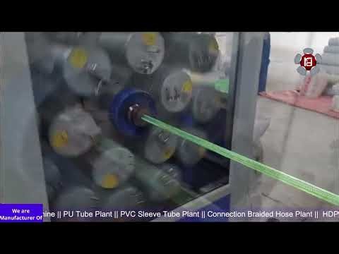 PVC Braided Pipe Making Extrusion Machine By RD Engineering Works