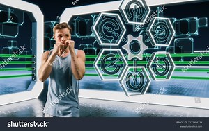 Virtual Reality Shadow Boxer Video Game Stock Photo 2232994339 | Shutterstock
